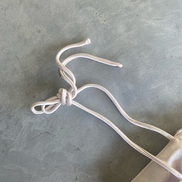 ❗️SOLD❗️Princess Polly Champagne Silky Slip Mini Dress - Picture 13 of 15